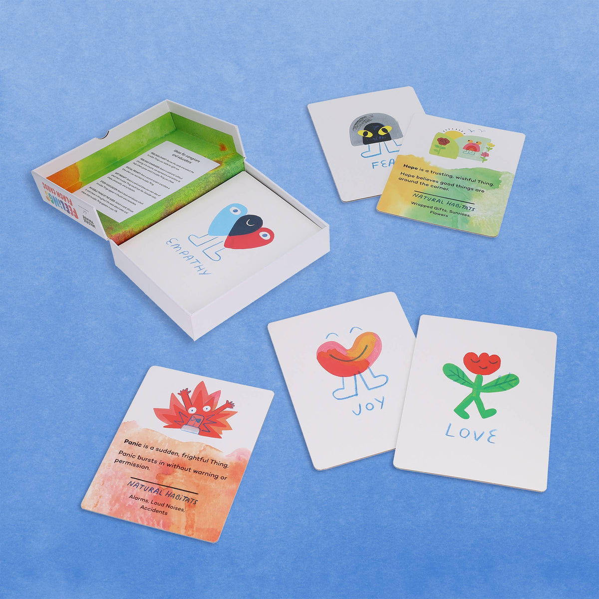 Invisible Things Feelings Flash Cards