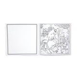 Magical Creatures Square Coloring Book