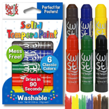 KwikStix Tempera Paint - 6 Classic Colors TPG-601