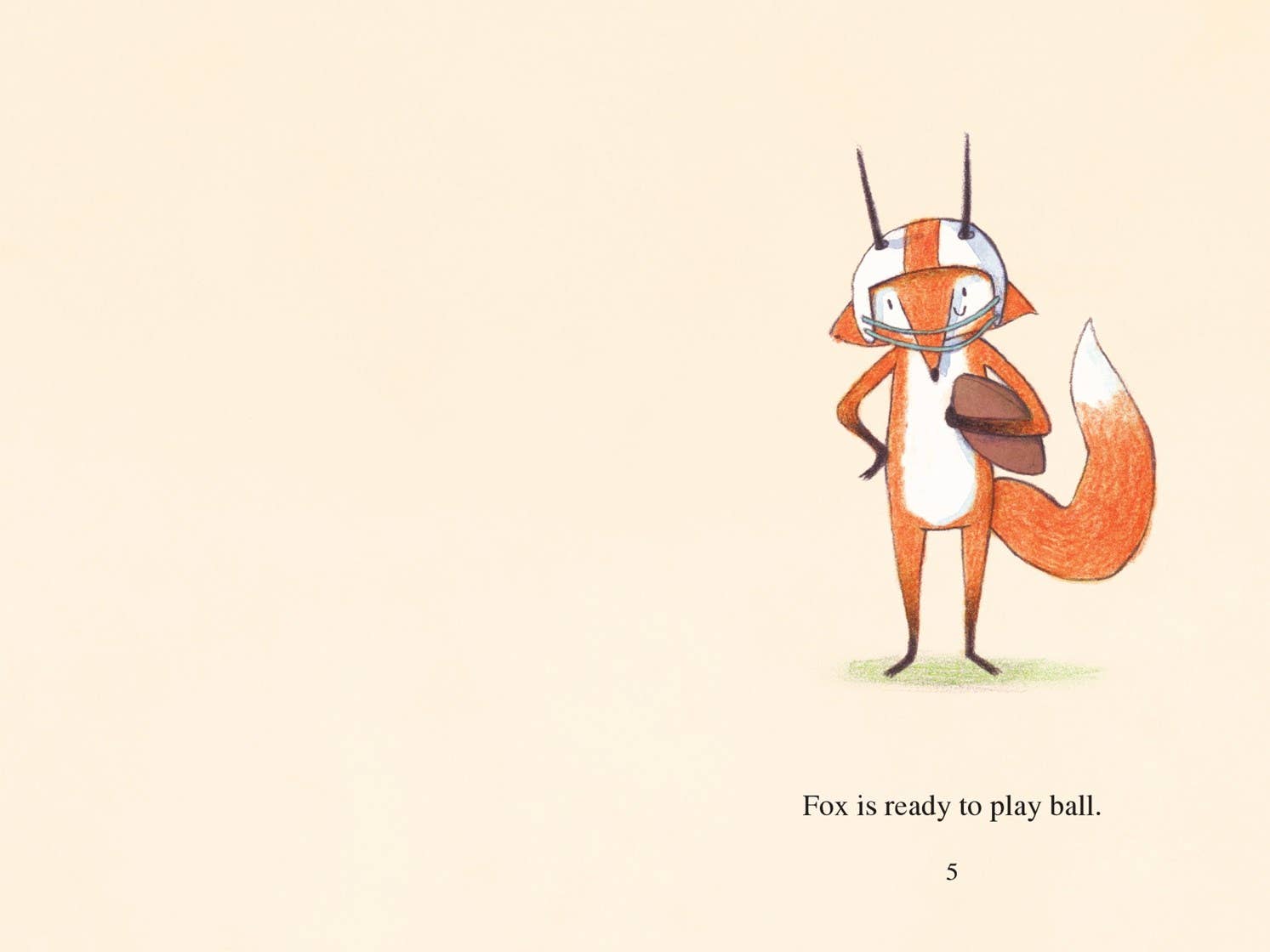Fox Plays Ball