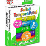 KwikStix Tempera Paint - 6 Neon Colors