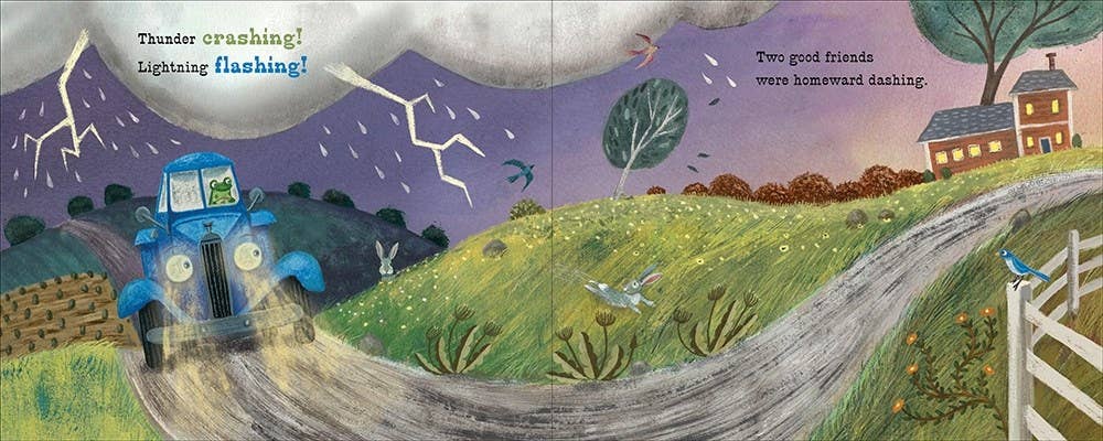 Good Night, Little Blue Truck Board Book