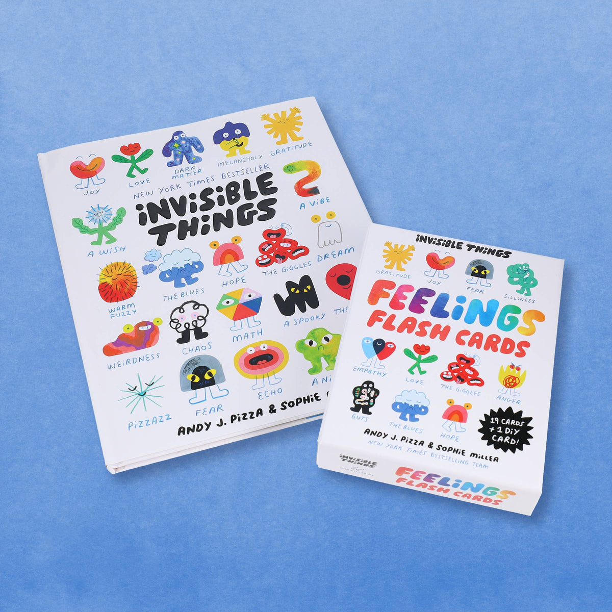 Invisible Things Feelings Flash Cards