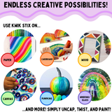 KwikStix Tempera Paint - 6 Neon Colors