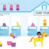 Fingerprint Activities Unicorns And Fairies : Usborne