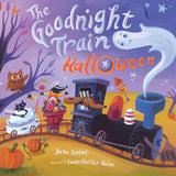 Goodnight Train Halloween Board Book: A Halloween Book for Kids (The Goodnight Train) cover image