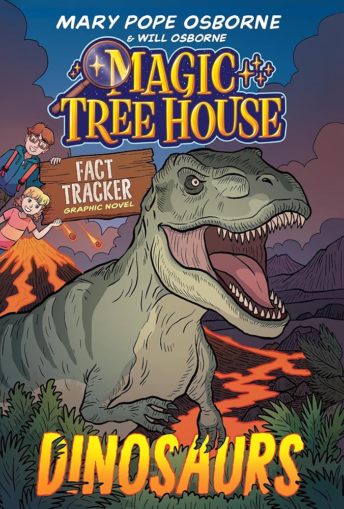 Magic Tree House Fact Tracker Graphic Novel: Dinosaurs cover image