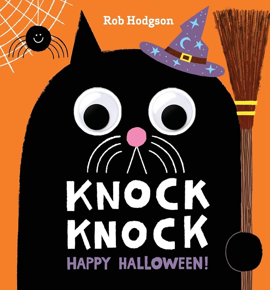 Knock Knock: Happy Halloween!: A Googly-Eyed Joke Book cover image