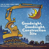 Goodnight, Goodnight Construction Site (Board Book for Toddlers, Children's Board Book) cover image