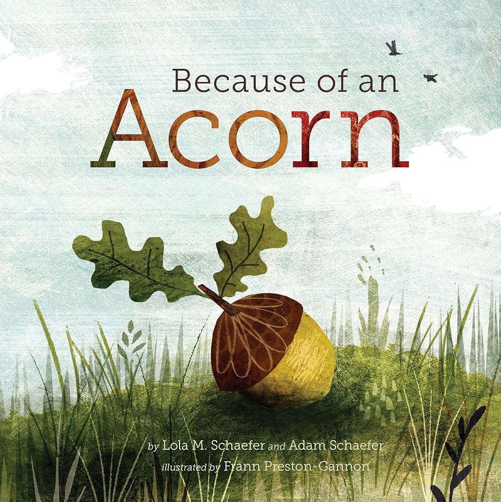 Because of an Acorn: (Nature Autumn Books for Children, Picture Books about Acorn Trees) (NRDC) cover image
