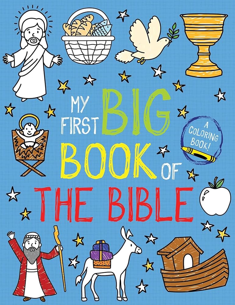 My First Big Book of the Bible (My First Big Book of Coloring) cover image