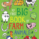 My First Big Book of Farm Animals (My First Big Book of Coloring) cover image