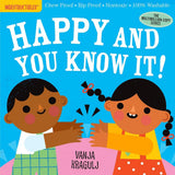 Indestructibles: Happy and You Know It!: Chew Proof · Rip Proof · Nontoxic · 100% Washable (Book for Babies, Newborn Books, Safe to Chew) cover image