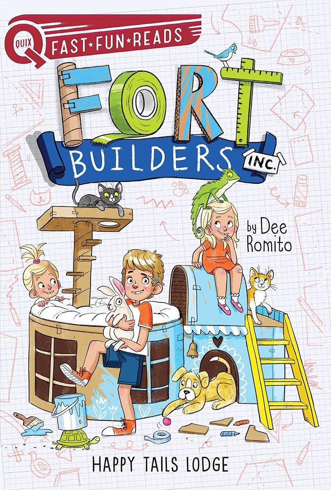 Happy Tails Lodge: A QUIX Book (2) (Fort Builders Inc.) cover image