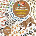 Animals of the Mountains: My Nature Sticker Activity Book cover image