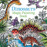 Dinosaurs Magic Painting Book: A Water Activity Featuring 16 Prehistoric Scenes for Kids (Ages 5-8) cover image