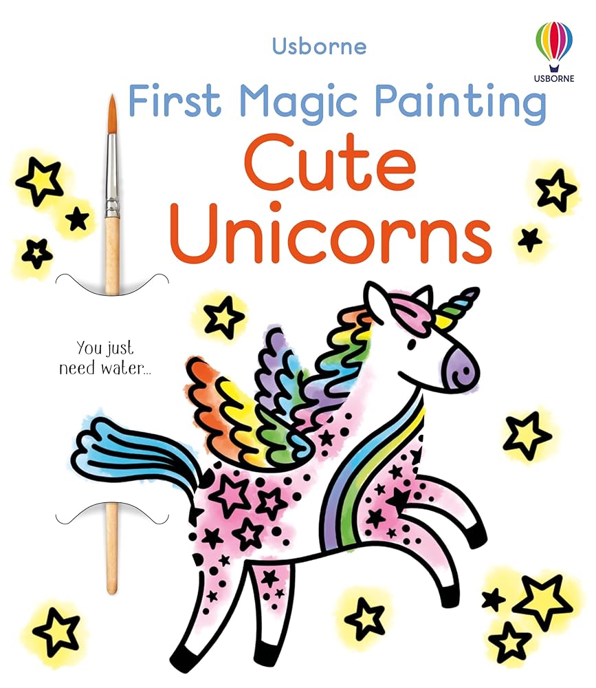First Magic Painting Cute Unicorns cover image