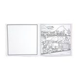 Vehicles & Construction Square Coloring Book