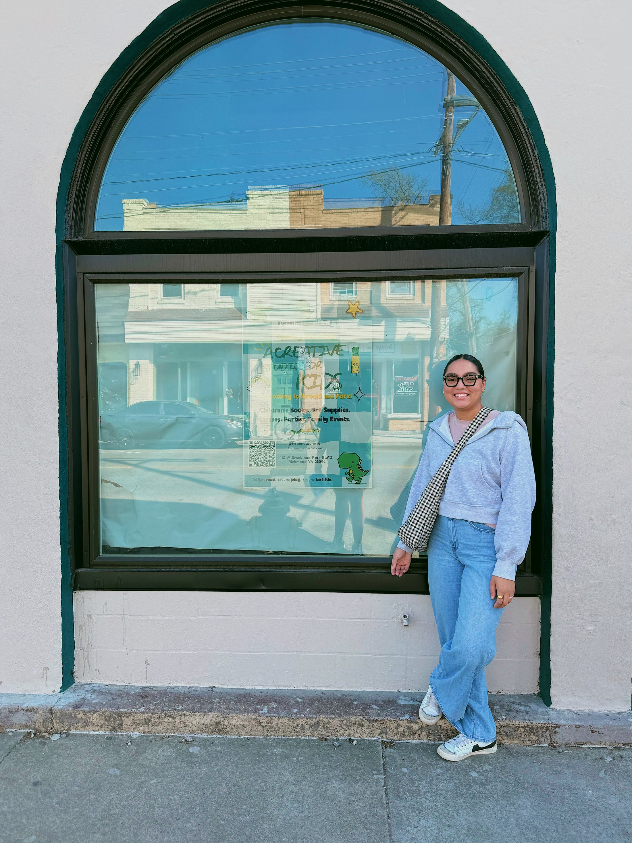 STUDIO_RVA.JPG — 214 W Brookland Park Blvd storefront exterior, renovation in progress