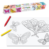 Coloring scroll - Butterfly