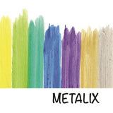 KwikStix Tempera Paint - 12 Metalix Colors