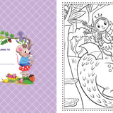 Magical Creatures Square Coloring Book
