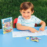 Vehicles 8 Double-Sided Biggie Pencils with Mini Mural