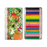Woodland 24 Mini Watercolor Pencils Tin