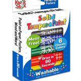 KwikStix Tempera Paint - 6 Classic Colors TPG-601